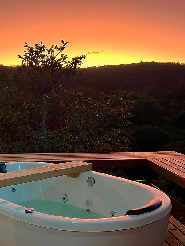 Bangalô Angico com vista para cachoeira Dhyana - Image 28