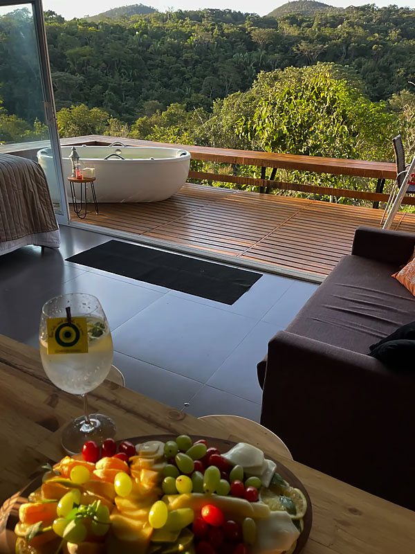 Bangalô Angico com vista para cachoeira Dhyana - Image 23